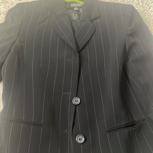 Kasper Pinstripe Suit 8P